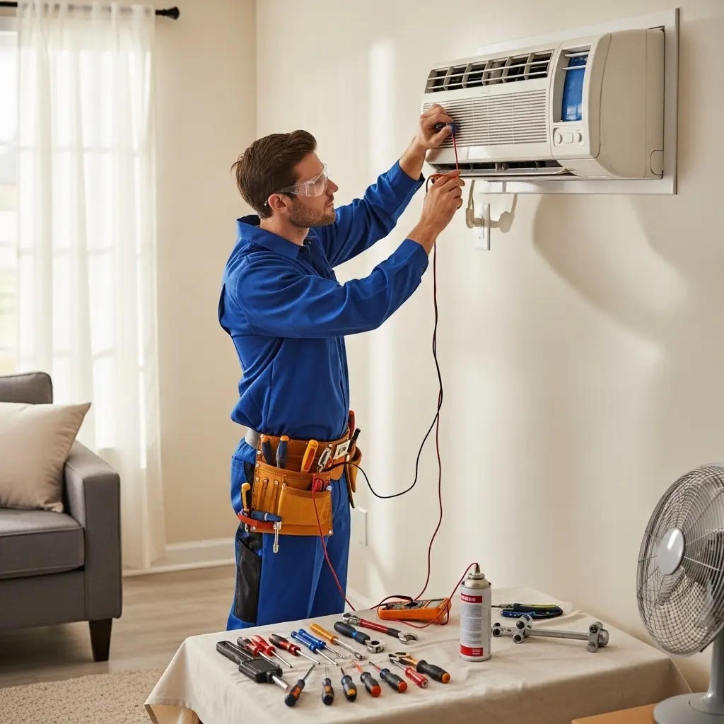 Bayrampaşa Sunny Sunny klima gaz dolumu ve bakım – Enerji verimliliği artırıldı. - Teknik servis örneği